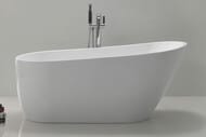 Ванна акриловая BelBagno BB62-1700-W0 1700х720х720мм, отдельностоящая, без перелива, д/к, белый