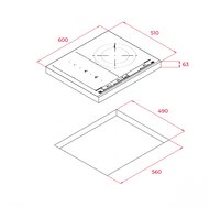 ������������ �������� ������ TEKA Maestro IZS 67620 MST BLACK (600�510) ������