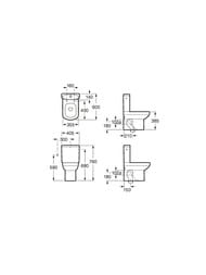 Roca DAMA SENSO ������-������� (405�600�760) ������. ������, ����� 342518000+34151B000