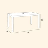  B:RATTAN HOUSTON (150x90x74), 
