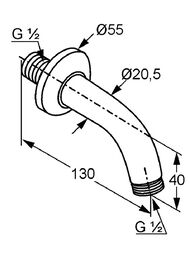 ��������� KLUDI FRESHLINE ��� �������� ���� 130��, ���������, ���� 6235305-00