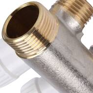 Коллектор распределительный STOUT 3/4", 4 отвода 1/2" SMB 6851 341204