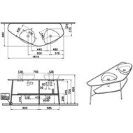 ���������� Vitra Plural 64043 1210�480�10��, ���. ��� 2 ��������, ������, ����: ������ ���