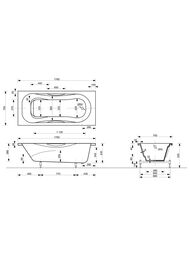 ����� ������������� Estet ����� (1700�750) �� �������������� ����� ��-00008586