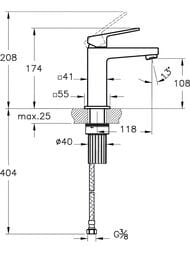 ��������� ��� �������� Vitra Minimax Square �������������, ������ ������� A4372036EXP