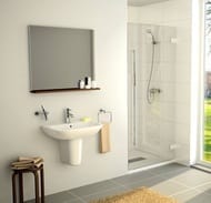 Раковина Vitra S20 (600х460х175) с отверстием под смеситель, антибактериальное покр. 5503L003-0001