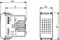 ������ Vimar 230V 50 - 60HZ, ������� �������, 20373.N