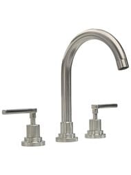 Смеситель для раковины Nicolazzi Mac Kinley 05 2208NKN29 на три отверстия, двухзахв., д/к, никель — миниатюра 1