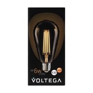 ������������ ����� Voltega 5526 Loft Led ST64 6W 2800K E27 360�, ������������