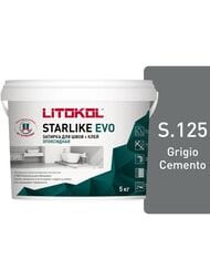 ������� ���������� LITOKOL STARLIKE EVO S.125 GRIGIO CEMENTO �����-�����, 5 ��