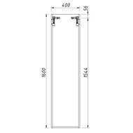 ����� Caprigo Ponza 400�1600�250 ���������, ���� ������, �����, 2 ����� 13550L-084