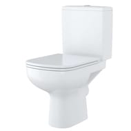 Унитаз Cersanit COLOUR Clean On (650х370х780) без обода, сиденье тонкое м/л KO-COL011-3/5-COn-DL