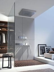 Верхний душ Axor ShowerHeaven 10625800 720х720мм потолочный монтаж, 4 типа струи, без подсветки, нер — изображение 2