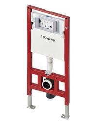 TECE spring Комплект для установки подвесного унитаза, панель смыва TECEspring R хром глян. S401101