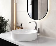 Керамогранитная плитка Laparet Splash Bianco сат.карвинг (600х1200х9,4) мрамор, белая (кв.м.)