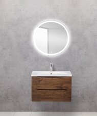 Зеркало BelBagno (700x30x700) с подсветкой и сенсорным выключателем, круглое SPC-RNG-700-LED-TCH