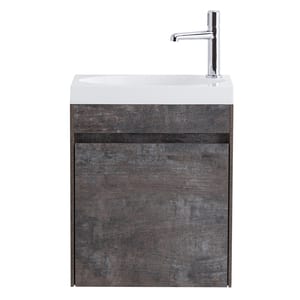 Тумба под раковину BelBagno PIETRA MINI (460х255х555) левая, Stone MINI-460-1A-SO-PT-L