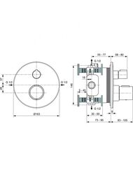 ��������� Ideal Standard CERATHERM �100 ��� ���� A5813GN ����������������, ��� �������� ������
