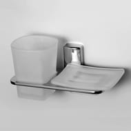 Держатель стакана и мыльницы WasserKRAFT LEINE К-5026