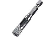 Сверло алмазное по керамограниту ЗУБР d=10 мм, хвостовик HEX 1/4" 29865-10