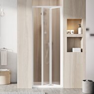 Душевая дверь RAVAK SUPERNOVA SDZ2-70 (670-710х1850) складная двухстворчатая, стекло, белый+Grape
