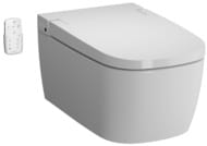 Унитаз подвесной Vitra V-Care Comfort с сиденьем,антибактериал. покр.,с функцией биде 5674B003-6194