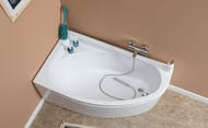 Ванна Aquanet Mia 140x80 акрил угловая, левая 246496