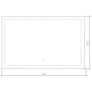 ������� Silver Mirrors ������� (800�600) LED-���������, ������, ������, ������. ������� ��-00002081