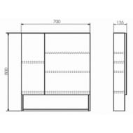 �������-���� COMFORTY �������-70 (700�800�135) ���������, ��� ���������, ��� ����� 00-00006163