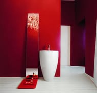 Раковина Laufen ILBAGNOALESSI ONE 8.1197.2.400.104.1 (530х530х900) отверстие под смеситель, белая, LCC