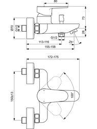   / Ideal Standard CERAFINE O , ,  BC500AA