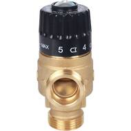 Термостатический смесительный клапан, отопления и ГВС 3/4" НР 30-65°С, KV 1,8, SVM-0125-186520