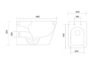 ������ ��������� ������� ������ 480�350�320 �������., ����. ������� � ���. Soft Close, AQ1911-00