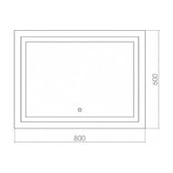 ������� Silver Mirrors ������� (800�600) LED-���������, ������, ������ ��-00000947