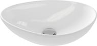 Раковина Cersanit MODUO 55 LEAF (565х365х150) на столешницу, белая 63571