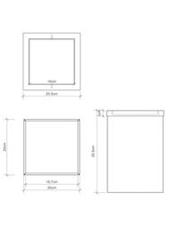 ����� Decor Walther DW 113, 200�200�300 ����: ����� ������������ 0610170