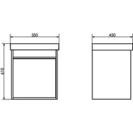 ����� COMFORTY ���� 55 (910�500�465) ���������, � ���������, ��� �������� 00-00008928