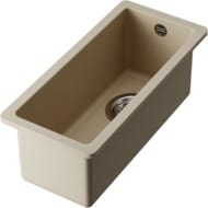 Мойка Omoikiri BOSEN 20-U-СH (200х440х170) подстольный монтаж, тетогранит, цвет-шампань 4993246 — изображение 2