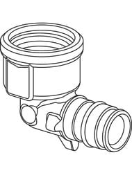 �������� Uponor Q&E 90� � ���������� ������� 20-3/4"BP, DR-������ 1023025