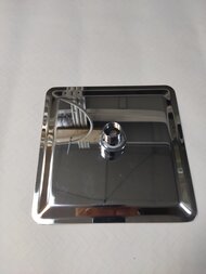 Уценка!Верхний душ RAVAK Chrome Slim 982.01 квадратный 200 мм