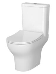 Унитаз-компакт Vitra Zentrum (355х610х830) ободковый, с сиденьем, белый 9012B003-7209