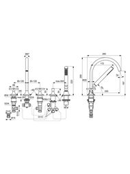 Ideal Standard JOY NEO ��������� ��� �����/���� BD164A5 ���������, �������������, �����