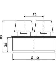 ��������� ������ "Alcaplast" d110�� APH110