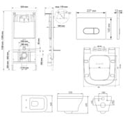 BERGES �������� ����������� NOVUM, ������� D3 ���� ������, ������ Strati Rimless, ������� 042450