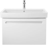 Умывальник подвесной Duravit No.1 800х460х175мм, перелив, отверстие под смеситель, белый 23758000002
