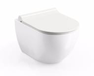 Сиденье для унитаза RAVAK UNI CHROME SLIM с микролифтом, белое X01550