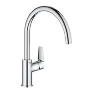 Смеситель Grohe BauEdge 31367001 для кухни, однозахватный, поворотный излив, хром