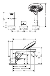  Hansgrohe Metropol 32550000     3    , 
