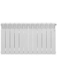 Радиатор алюминиевый ROYAL THERMO Revolution A 500 (570х960х80) 2220Вт, 12 секций, белый, НС-1682233