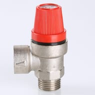 Клапан предохранительный VALTEC 1/2"х3 бар, никелированный, VT.496.N.0430